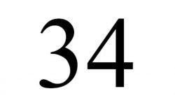 34 Betekenis